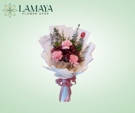 Picture of 3pcs. Carnation Bouquet