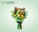 Picture of 1 Dozen Carnation Bouquet