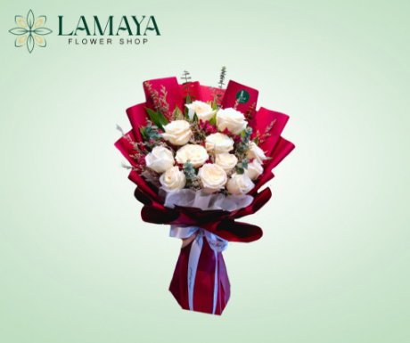 Picture of 1 Dozen Korean White Rose