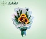 Picture of 3pcs. Sunflower Bouquet