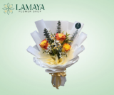 Picture of 3pcs. China Rose Bouquet 