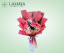 Picture of Half Dozen China Rose Bouquet