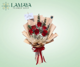 Picture of Half Dozen China Rose Bouquet