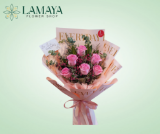 Picture of Half Dozen China Rose Bouquet