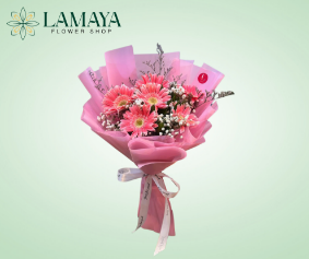 Picture of Half Dozen Gerbera Bouquet