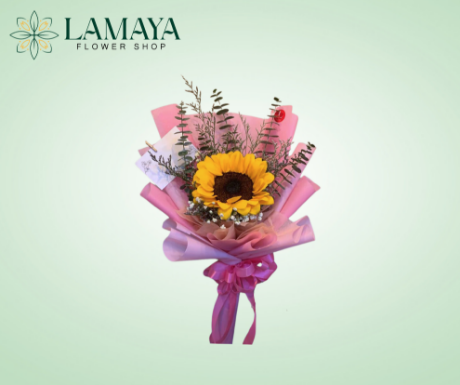 Picture of Single Stem Sunflower Bouquet