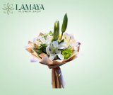 Picture of Assorted Flowers Round Bouquet 