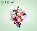 Picture of Assorted Round Flowers Bouquet