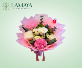 Picture of Assorted Flowers Round Bouquet 