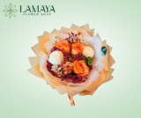 Picture of Assorted Flowers Round Bouquet 