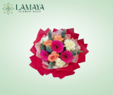 Picture of Assorted Flowers Round Bouquet 