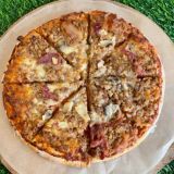 Picture of Beefy Bacon Mushroom Pizza 