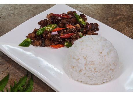 Picture of Pork Sisig with Rice