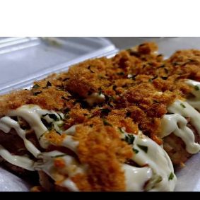 Scallops and Cheese Takoyaki