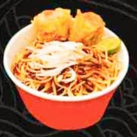 Picture of Fried Noodles w/ Pork Siomai (2pcs)