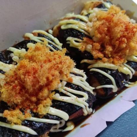 Salmon Takoyaki