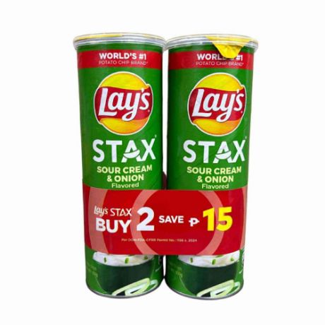 Lay's Stax Sour Cream & Onion