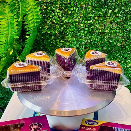 Ube Custard Slice