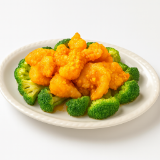 Fish Fillet with Salted Egg