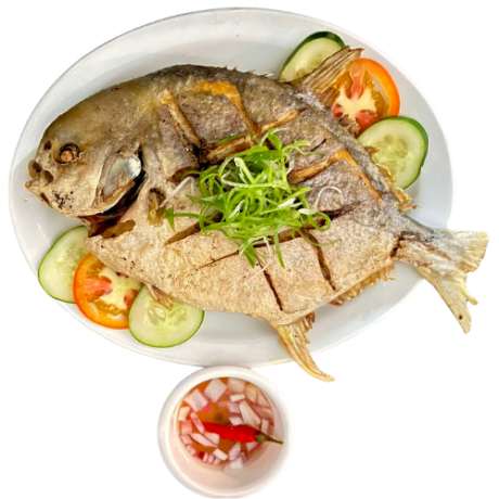 Fried Pampano