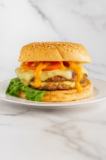 Anaya's Overload Burger