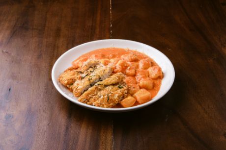 Picture of Crispy Chicken ala Vodka Gnocchi