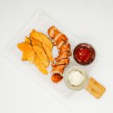 Sausage & Bravas