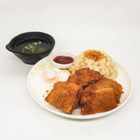 breaded pork