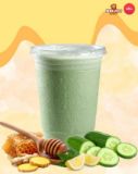 Cucumber Ginger Detox Shake (Cucumber Lemonade + Honey Ginger)