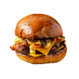 Bacon Mush Burger