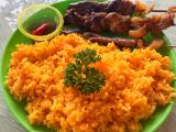 Picture of Pork bbq Rice meal