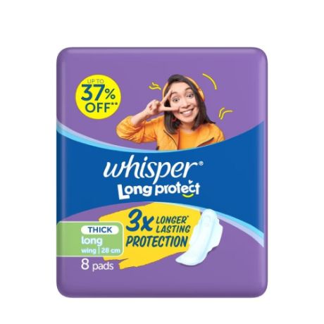 Whisper Long Protection 8s