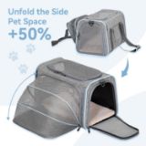 Picture of Medium Expandable Cat Carrier for Air Travel – Airline-Approved