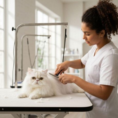 Picture of Cat Grooming